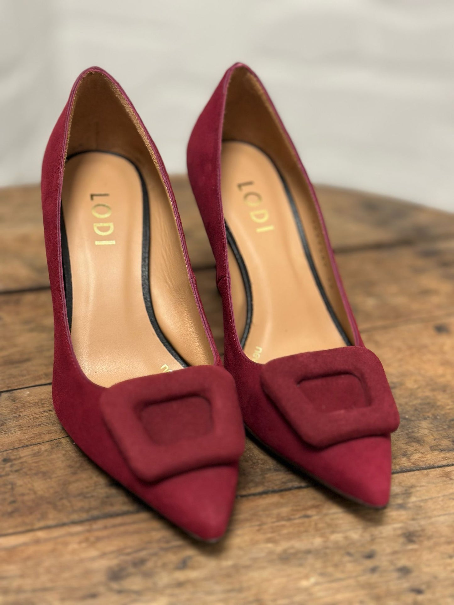 Escarpins LODI ROTI Bordeaux Femme