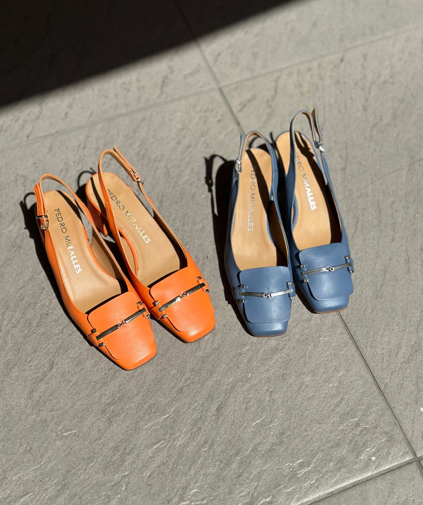 Chaussures à talons PEDRO MIRALLES orange femme