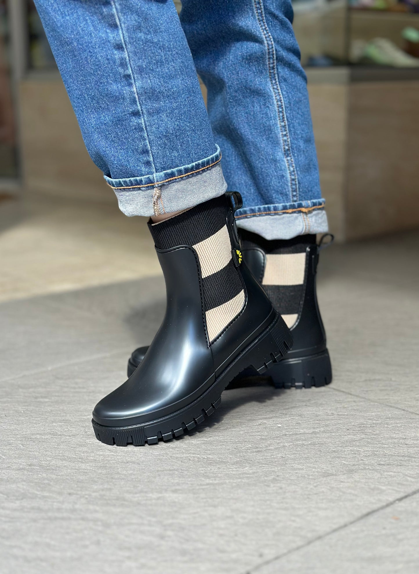 Bottines de pluie SELENA black LEMON JELLY
