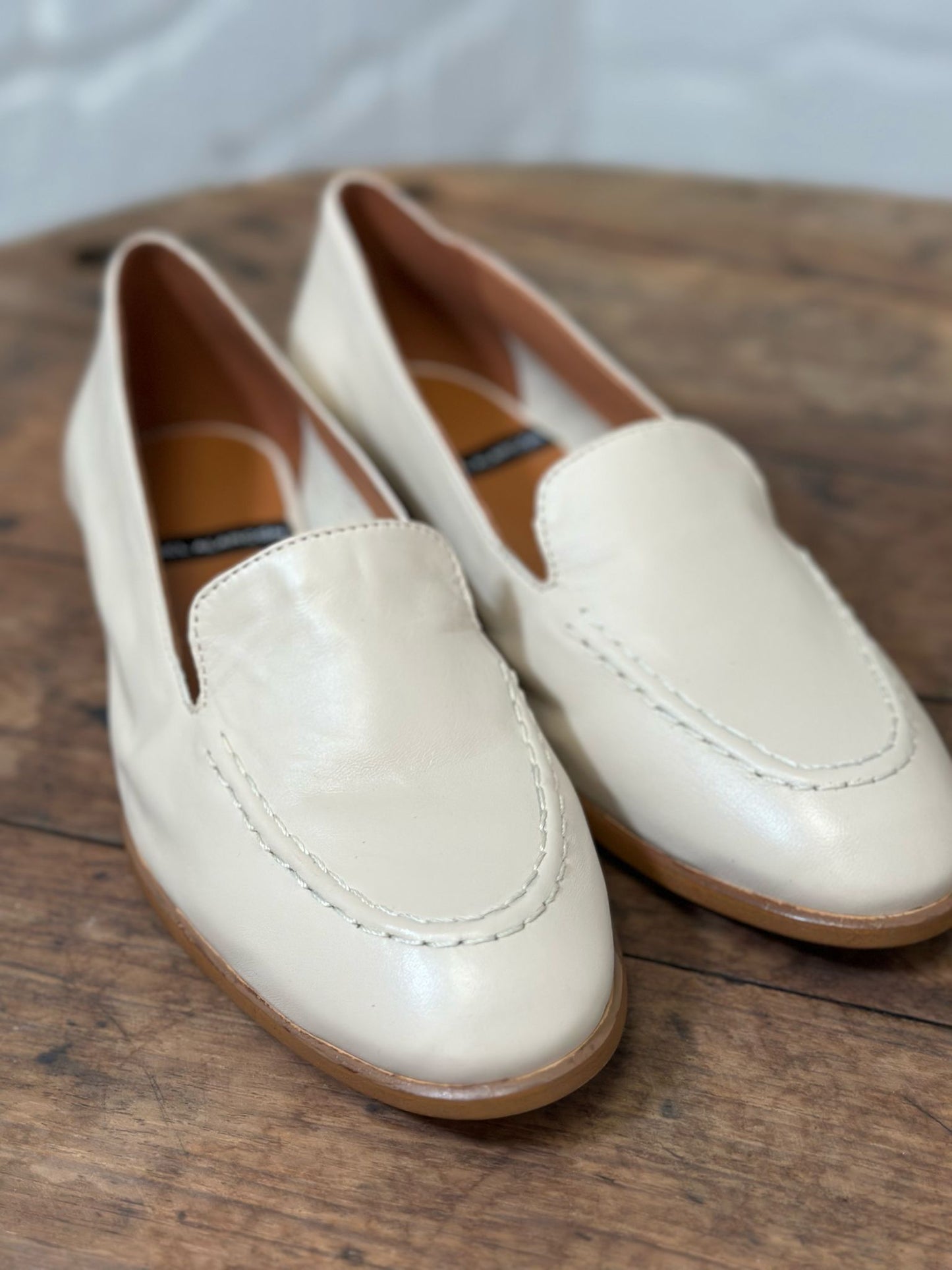 Mocassins Angel Alarcon beige femme