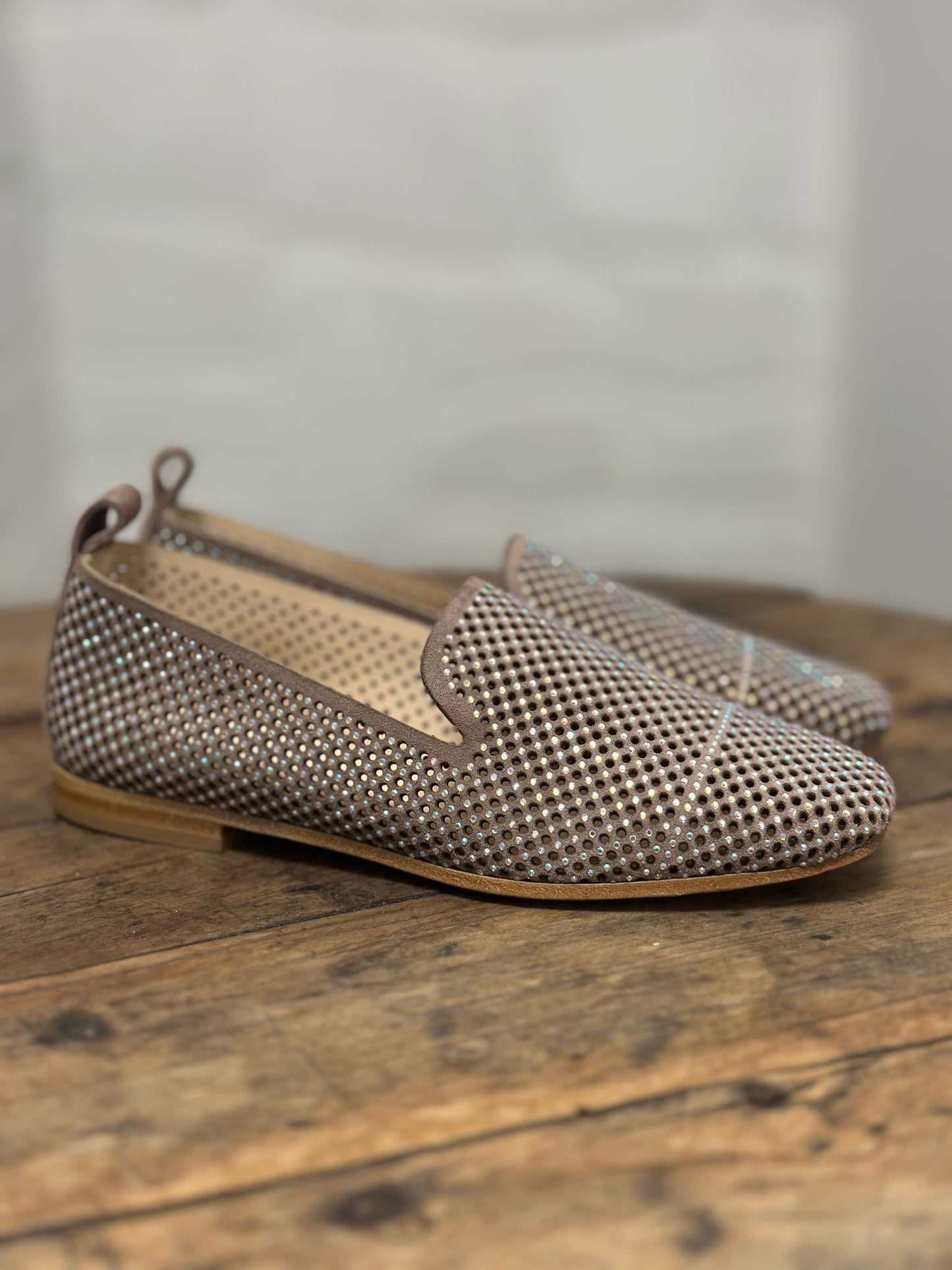 Mocassins FRU.IT 9101 Rose poudré