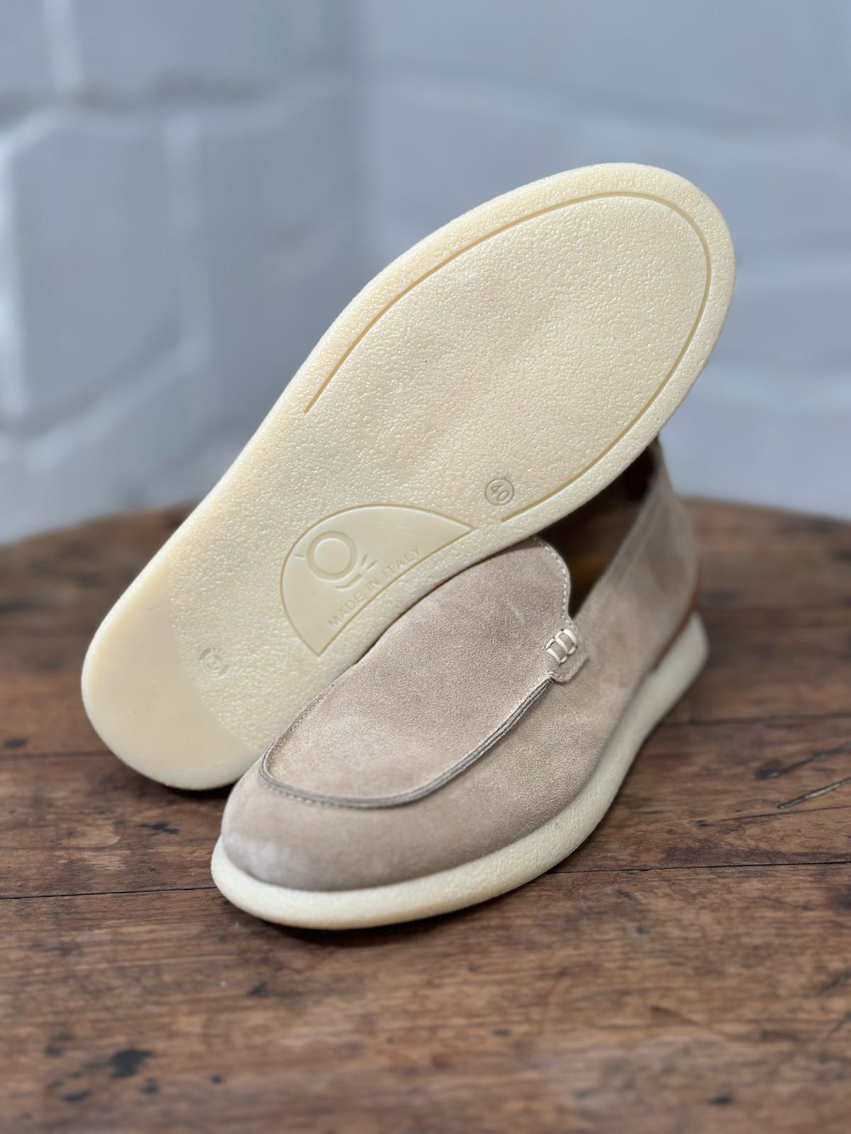 Mocassins KEBO beige homme