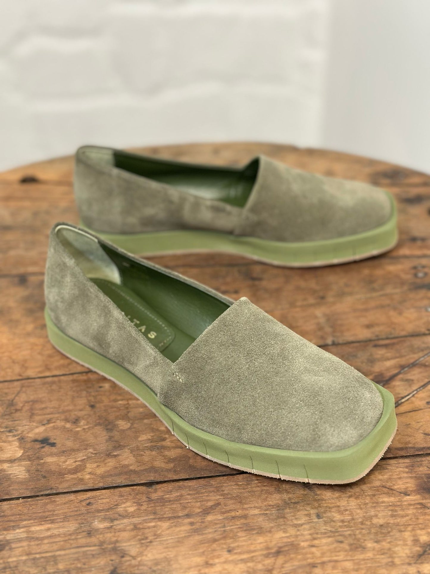 Mocassins PALOMITAS by PALOMA BARCELO kaki femme