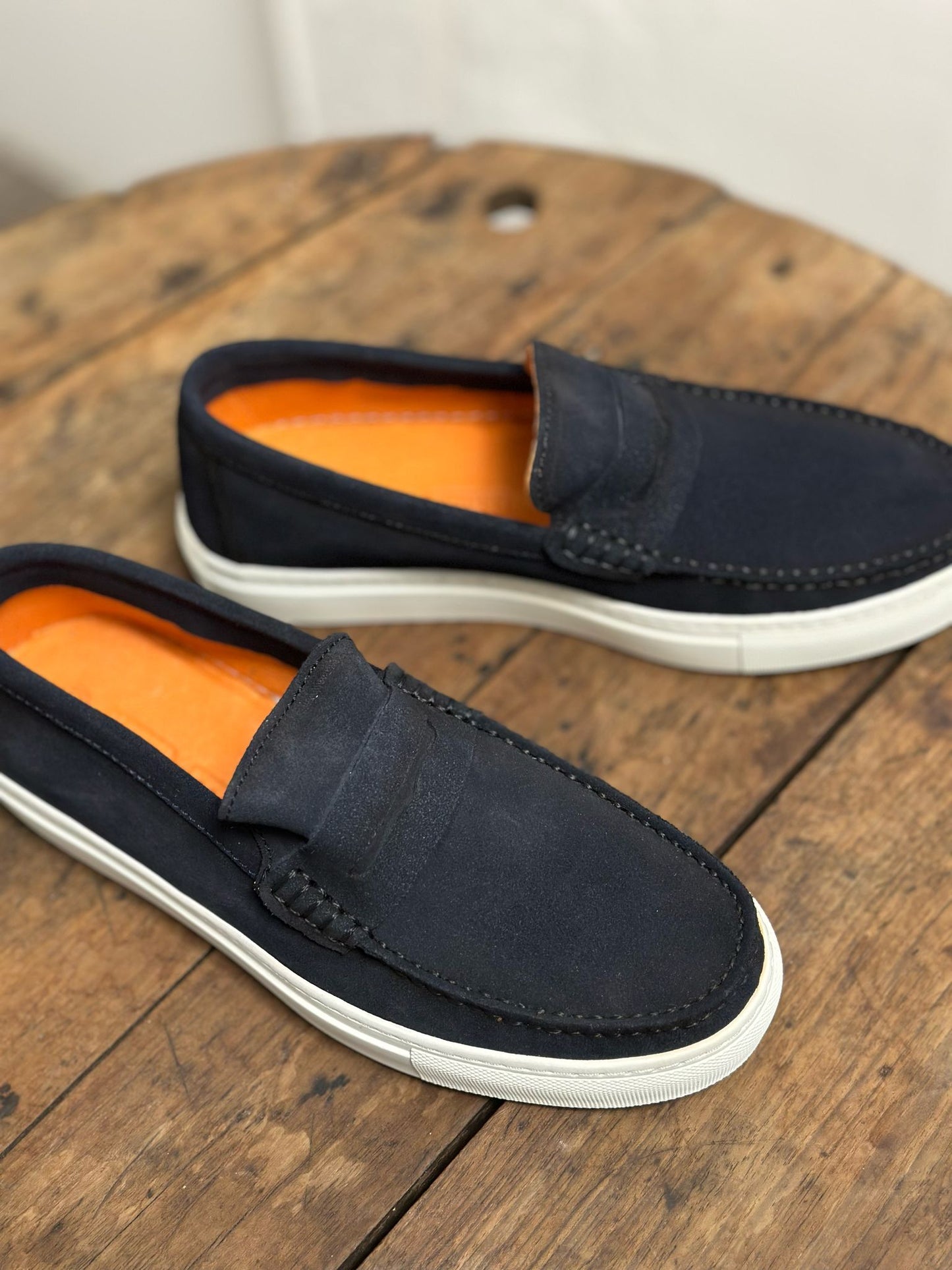 Mocassins PIERO MASETTI Bleu marine homme