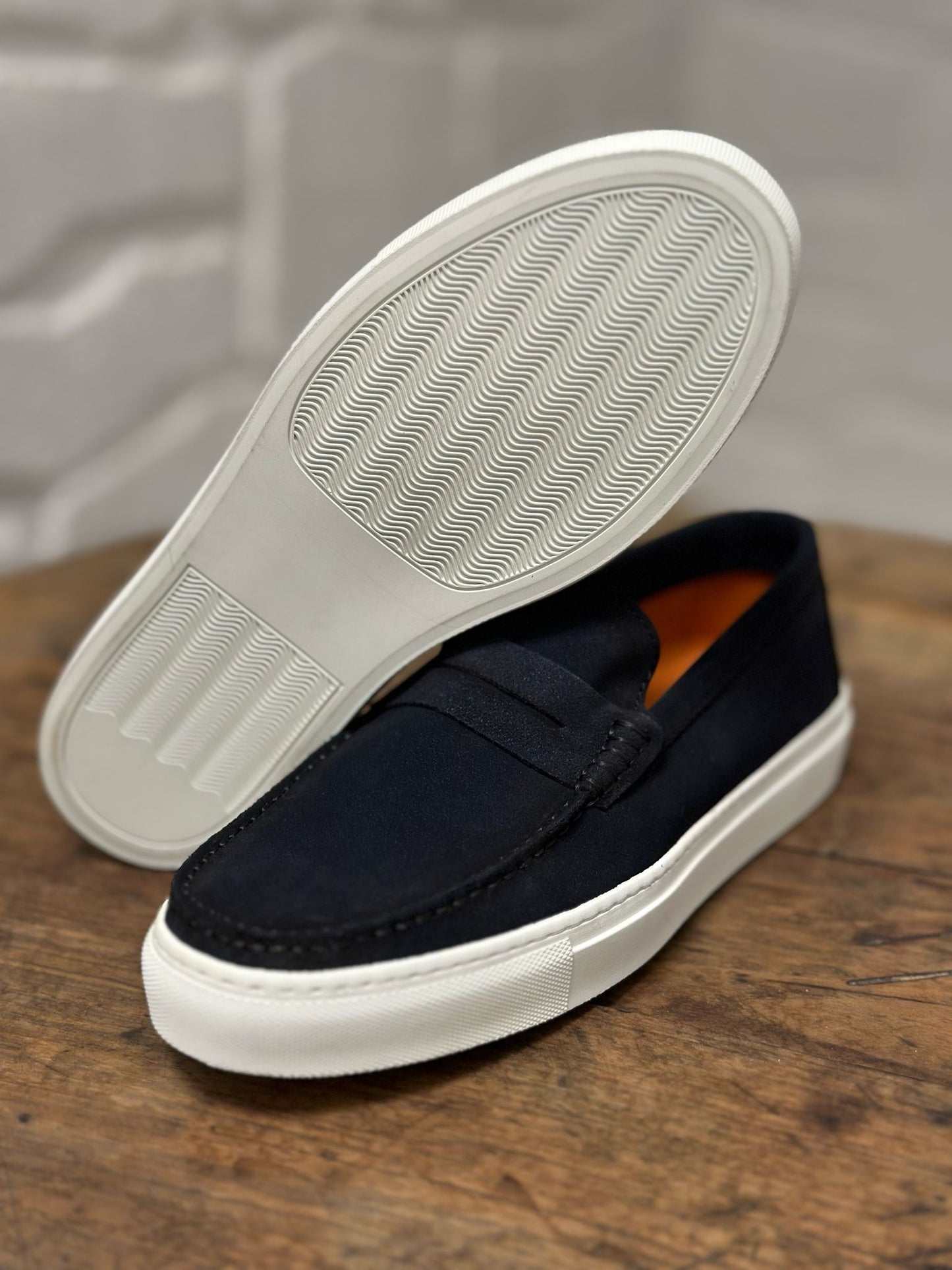 Mocassins PIERO MASETTI Bleu marine homme