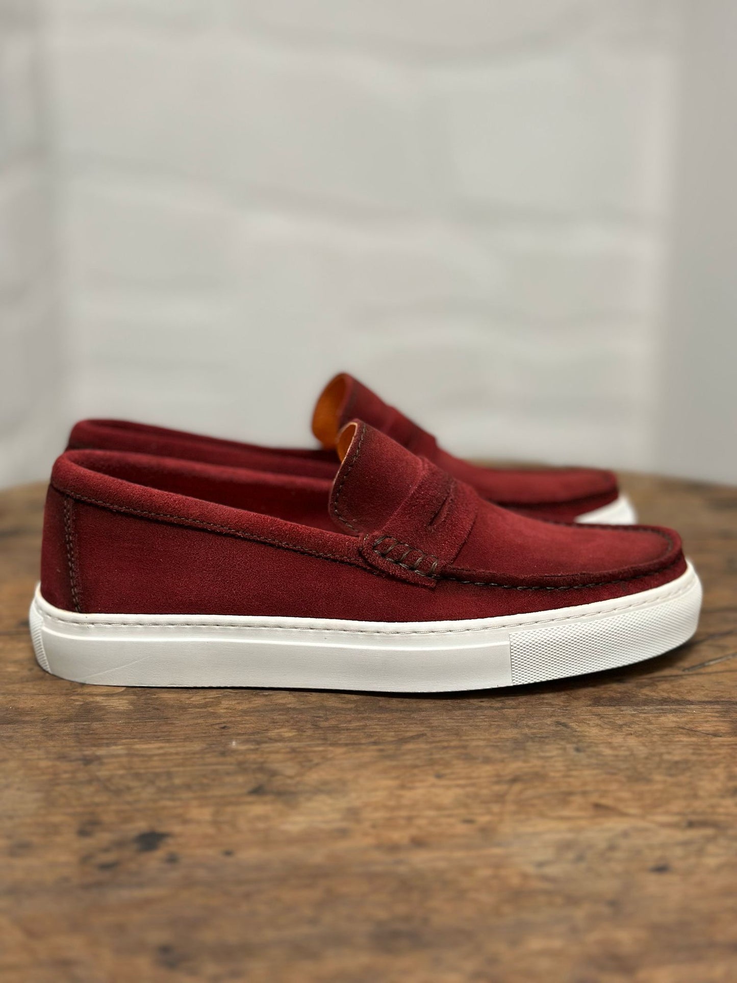 Mocassins PIERO MASETTI Bordeaux homme