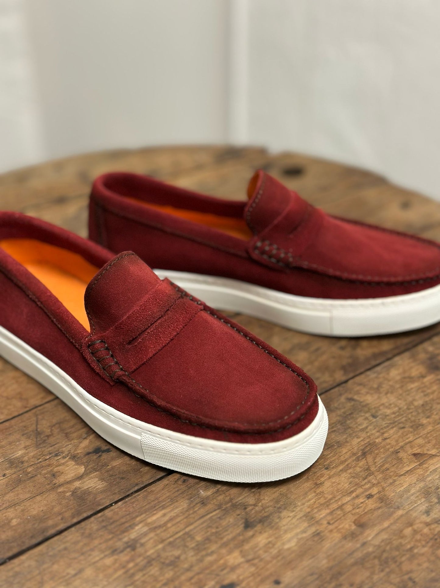 Mocassins PIERO MASETTI Bordeaux homme