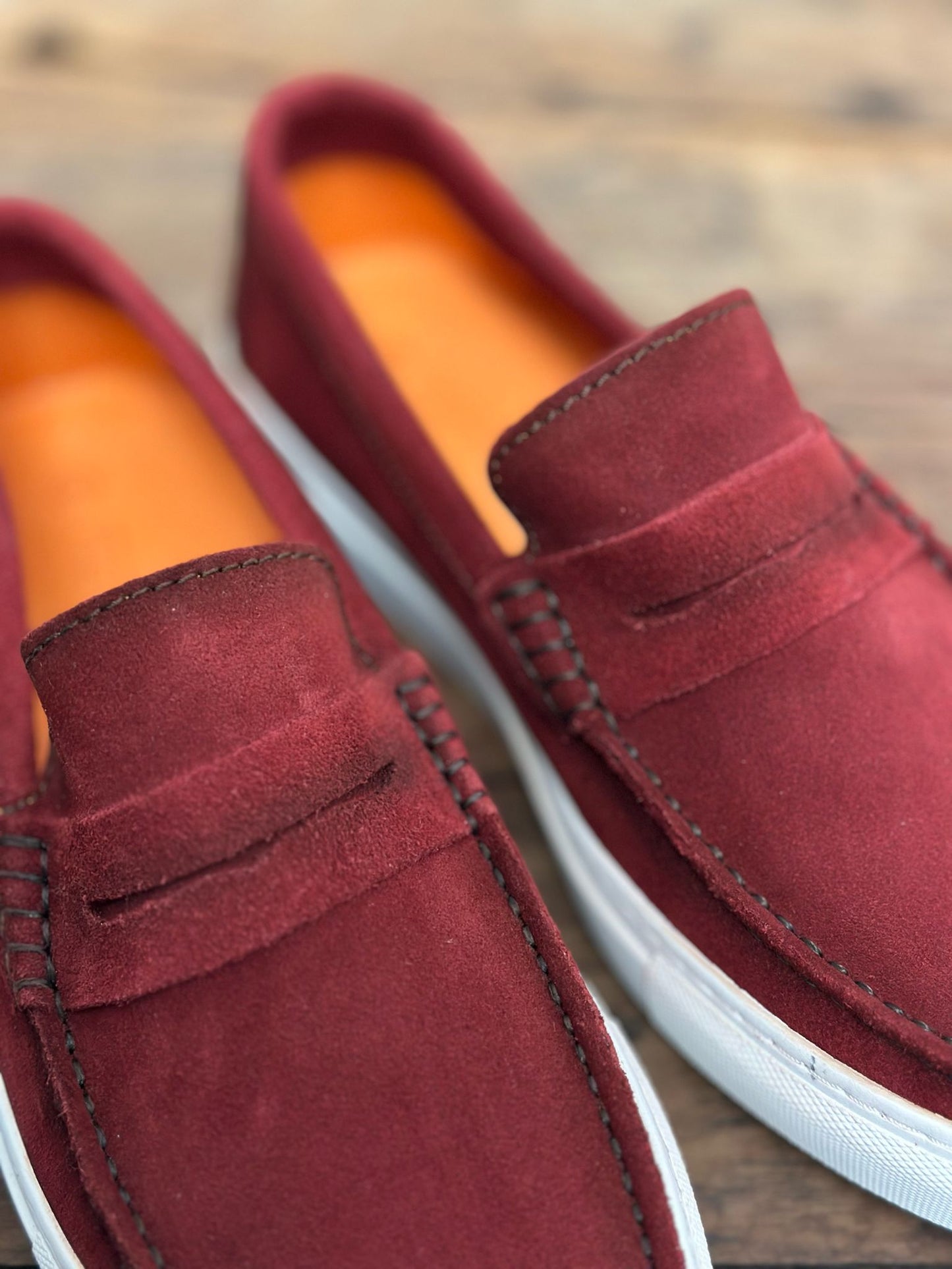 Mocassins PIERO MASETTI Bordeaux homme