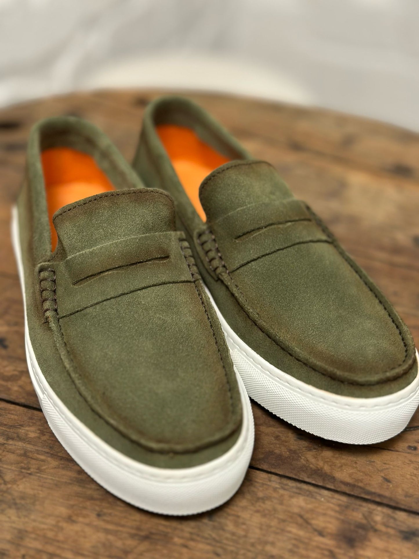 Mocassins PIERO MASETTI Kaki homme
