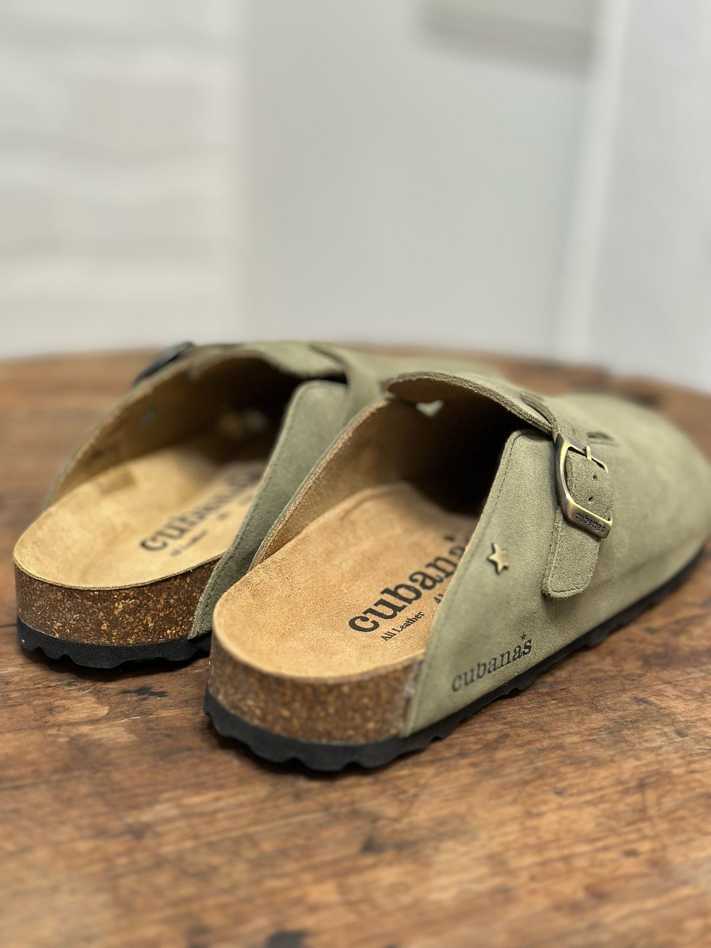Mules/sabot CUBANAS Kaki homme