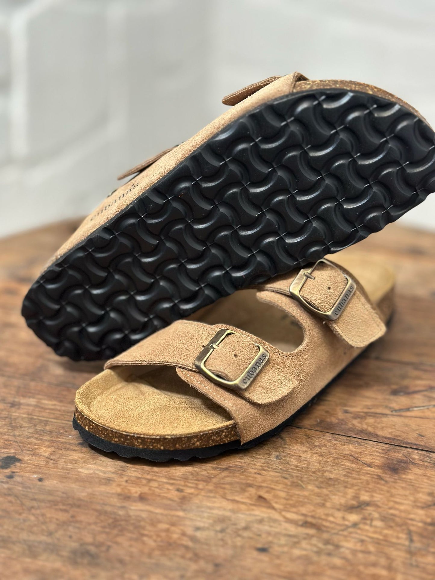 Nu-pieds CUBANAS Beige homme