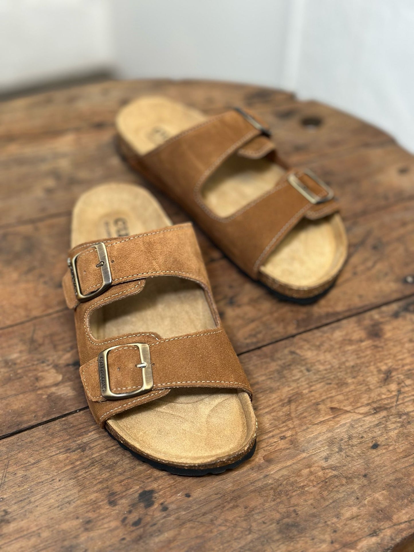 Nu-pieds CUBANAS Marron homme