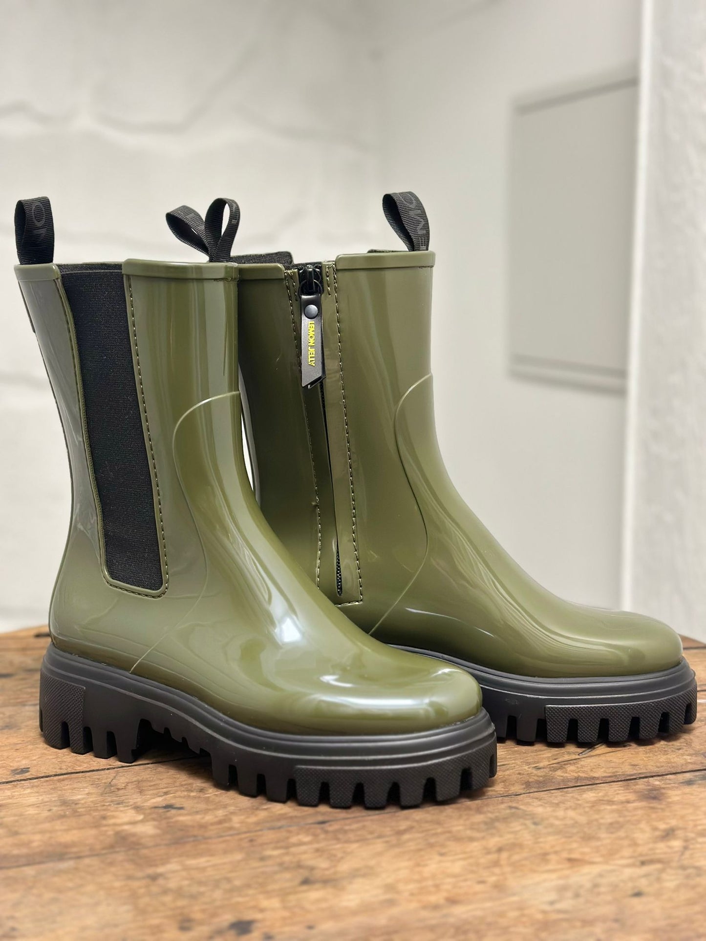 Bottes de pluie CITY 03 Kaki LEMON JELLY