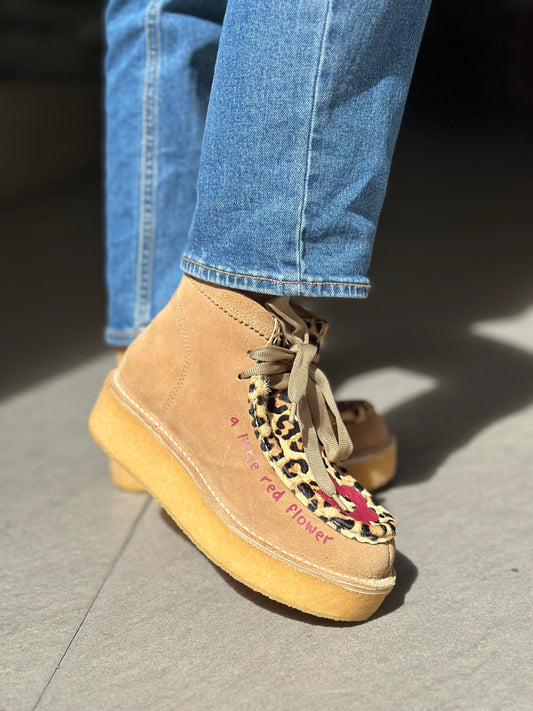Chaussures montantes NAN-KU EFK-02 LEOPARD femme