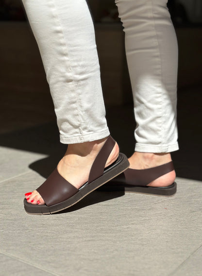Nu-pieds PALOMITAS by PALOMA BARCELO marron femme