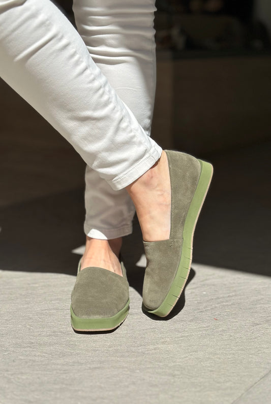 Mocassins PALOMITAS by PALOMA BARCELO kaki femme