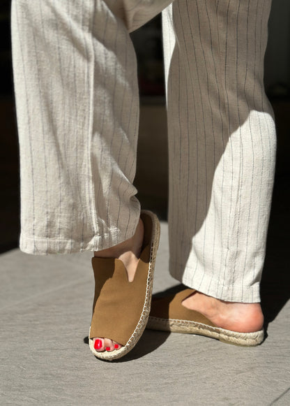 Nu-pieds PALOMITAS by PALOMA BARCELO camel femme