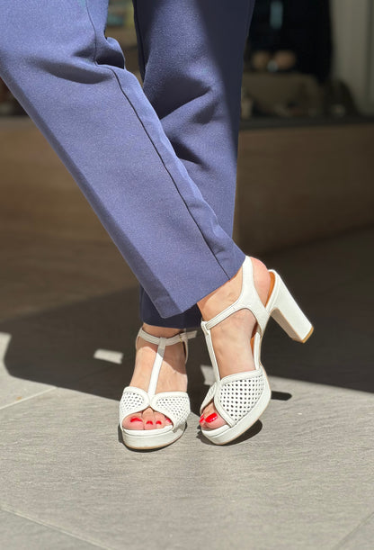 Nu-pieds à talons LES VENUES Beige Femme