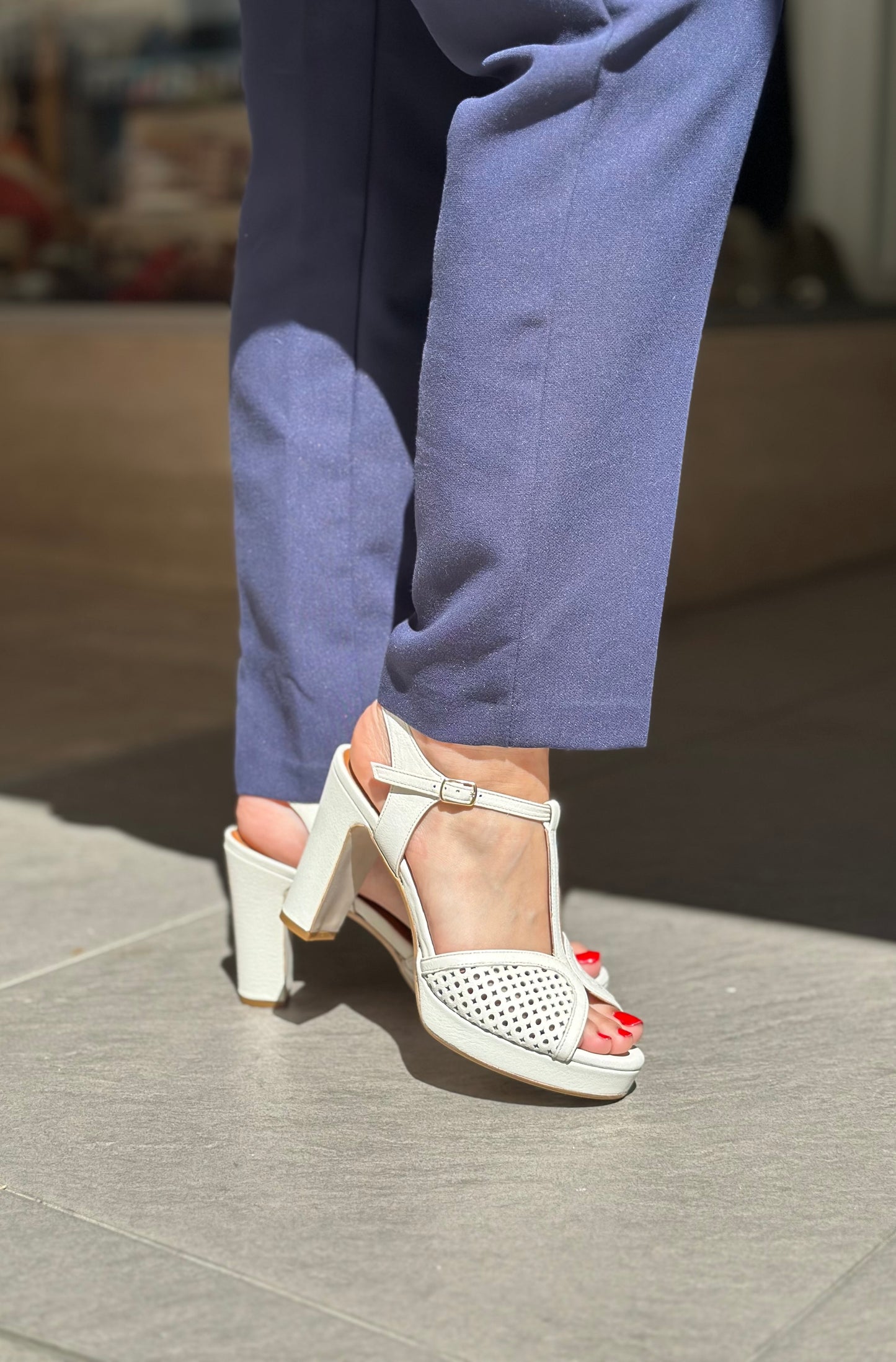 Nu-pieds à talons LES VENUES Beige Femme