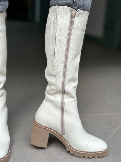 Bottes SOFTWAVES blanches femme
