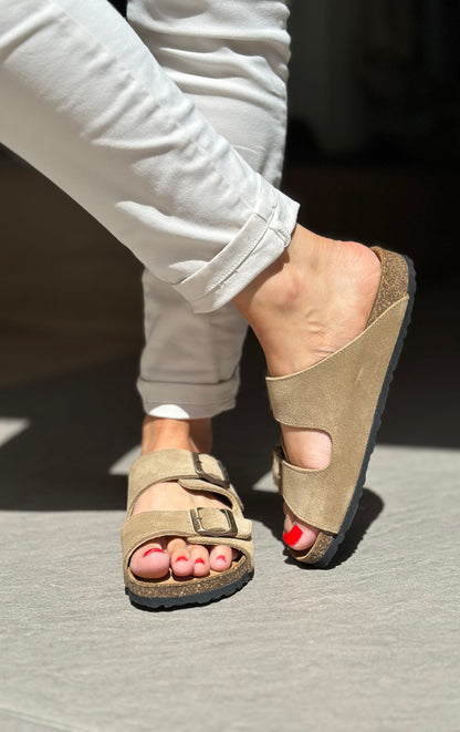 Nu-pieds CUBANAS Beige femme