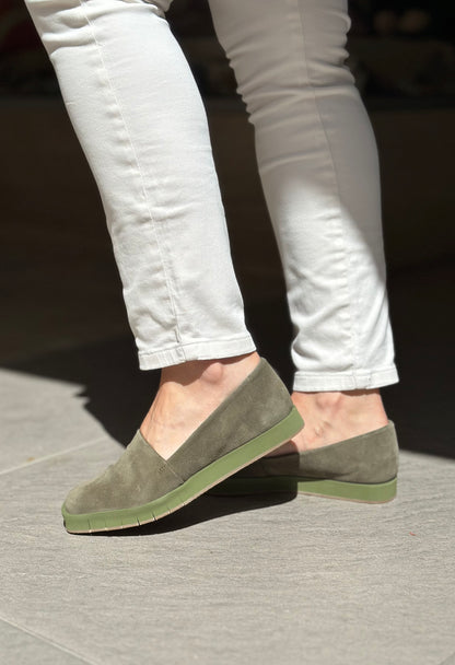 Mocassins PALOMITAS by PALOMA BARCELO kaki femme