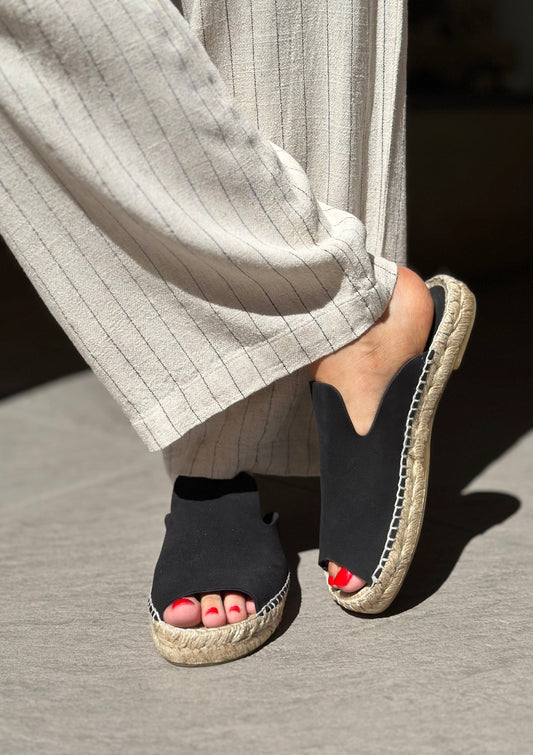 Nu-pieds PALOMITAS by PALOMA BARCELO noir femme