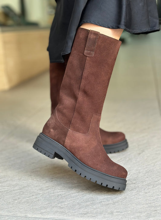 Bottes BELANG MARRON 08317 femme