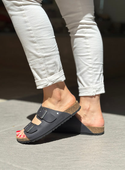 Nu-pieds CUBANAS NOIR femme