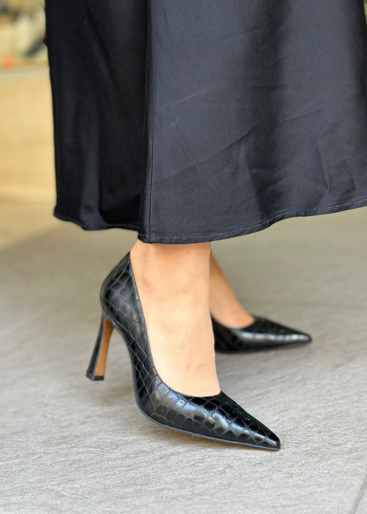 Escarpins ANGEL ALARCON 25559-539C MANATI NOIR femme
