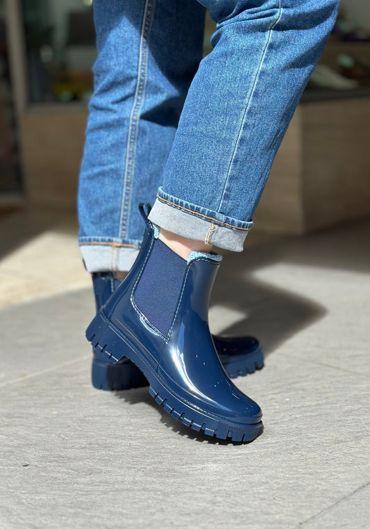 Bottines de pluie EIRWEN naval LEMON JELLY