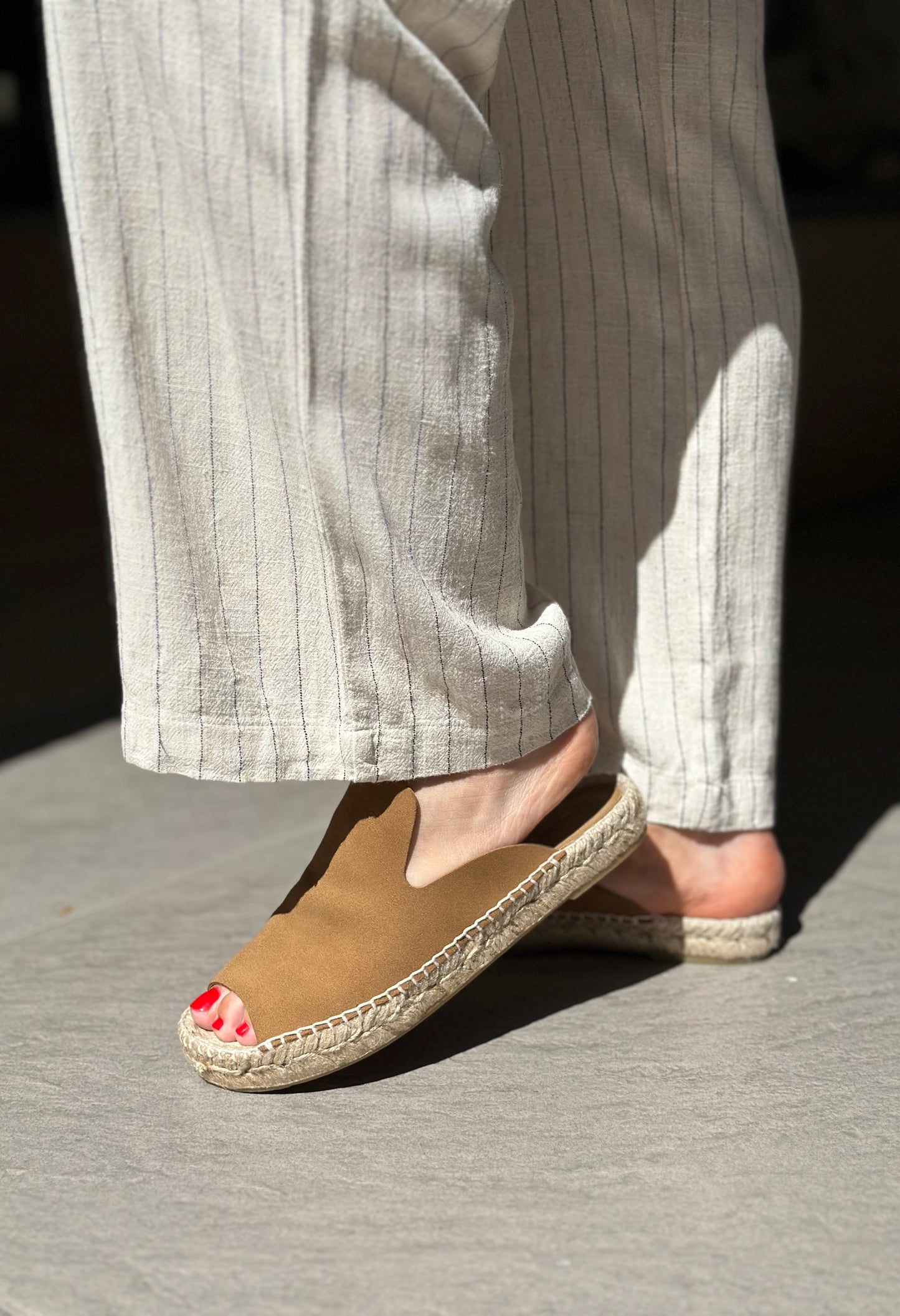 Nu-pieds PALOMITAS by PALOMA BARCELO camel femme
