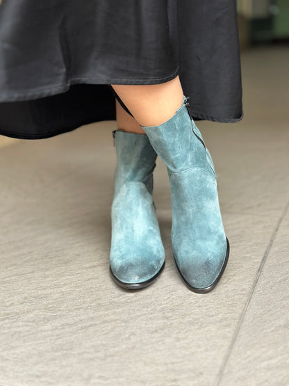 Bottines MAISON21 1951 SAYO GRANITO BLEU femme