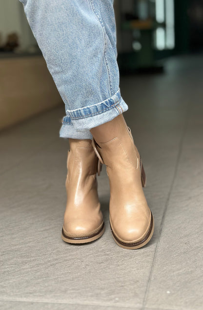 Bottines SOFTWAVES beiges femme