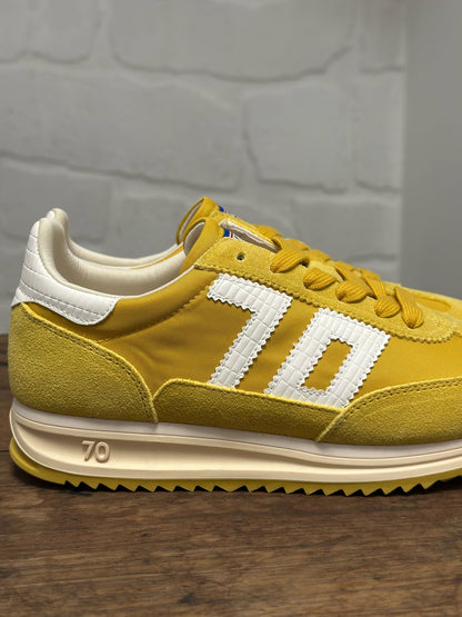 Baskets BACK 70 BARKLEY Jaune Femme