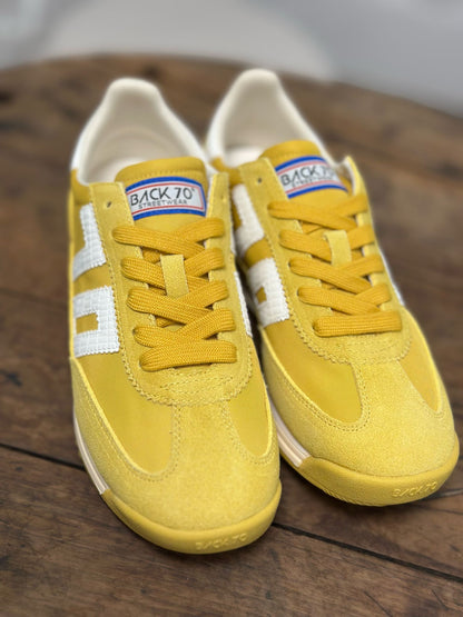 Baskets BACK 70 BARKLEY Jaune Femme