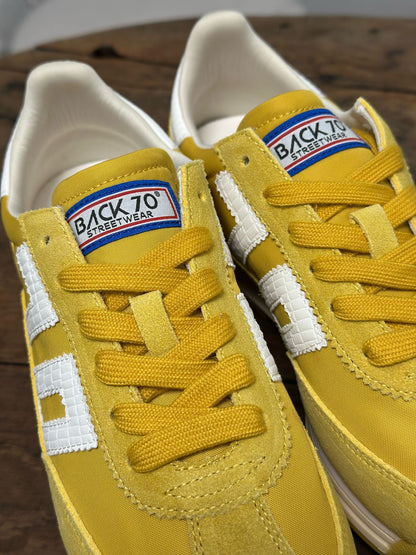 Baskets BACK 70 BARKLEY Jaune Femme