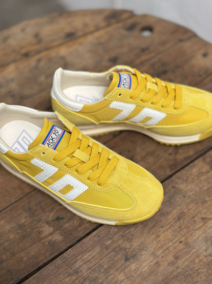 Baskets BACK 70 BARKLEY Jaune Femme