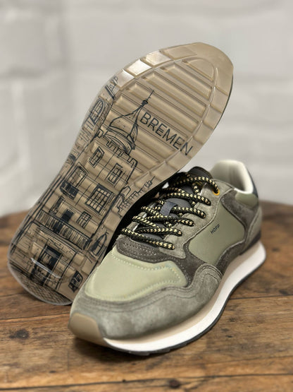 Baskets HOFF CITY BREMEN Kaki homme