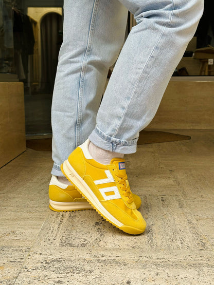 Baskets BACK 70 BARKLEY Jaune Femme