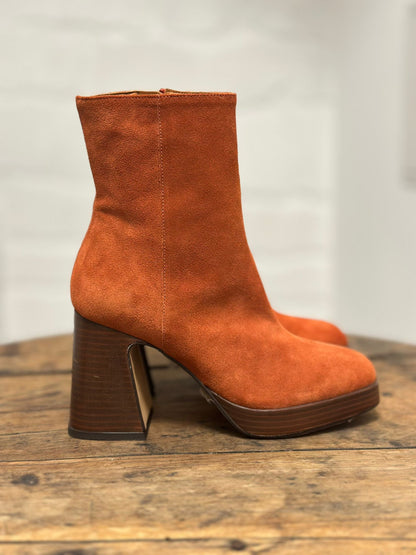 Bottines SILMIA Orange 24604 ANGEL ALARCON