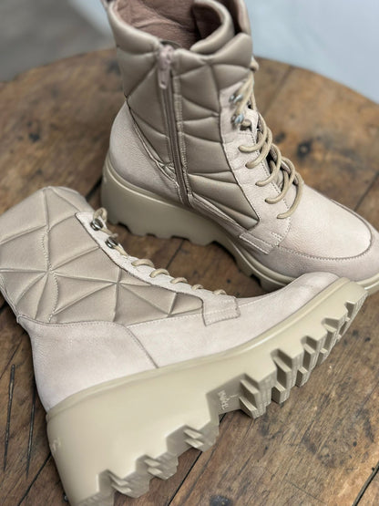 Bottines SILVER Beige WONDERS G-7004