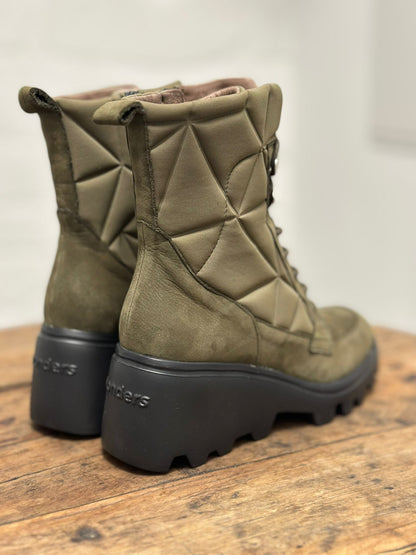 Bottines SILVER Kaki WONDERS G-7004