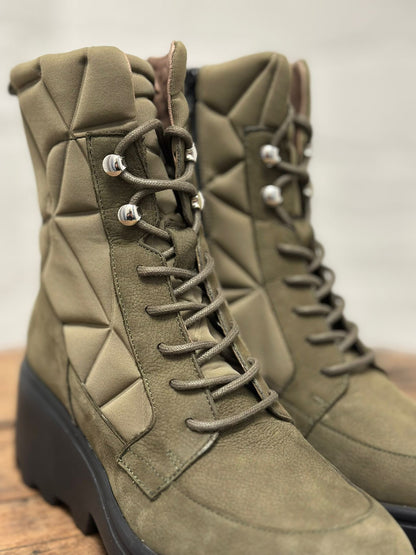 Bottines SILVER Kaki WONDERS G-7004