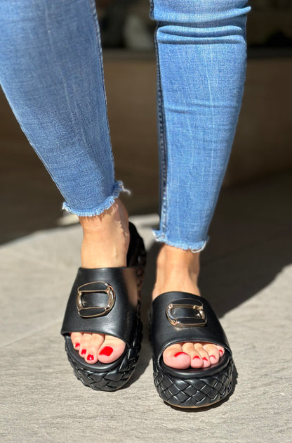 Mules CAFE NOIR Noir femme