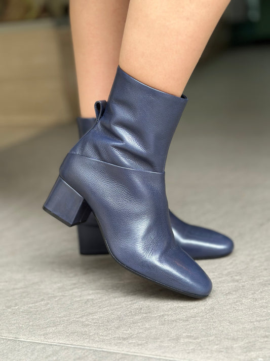Bottines JVAM 40016 FREDDIE STAR BLEU femme