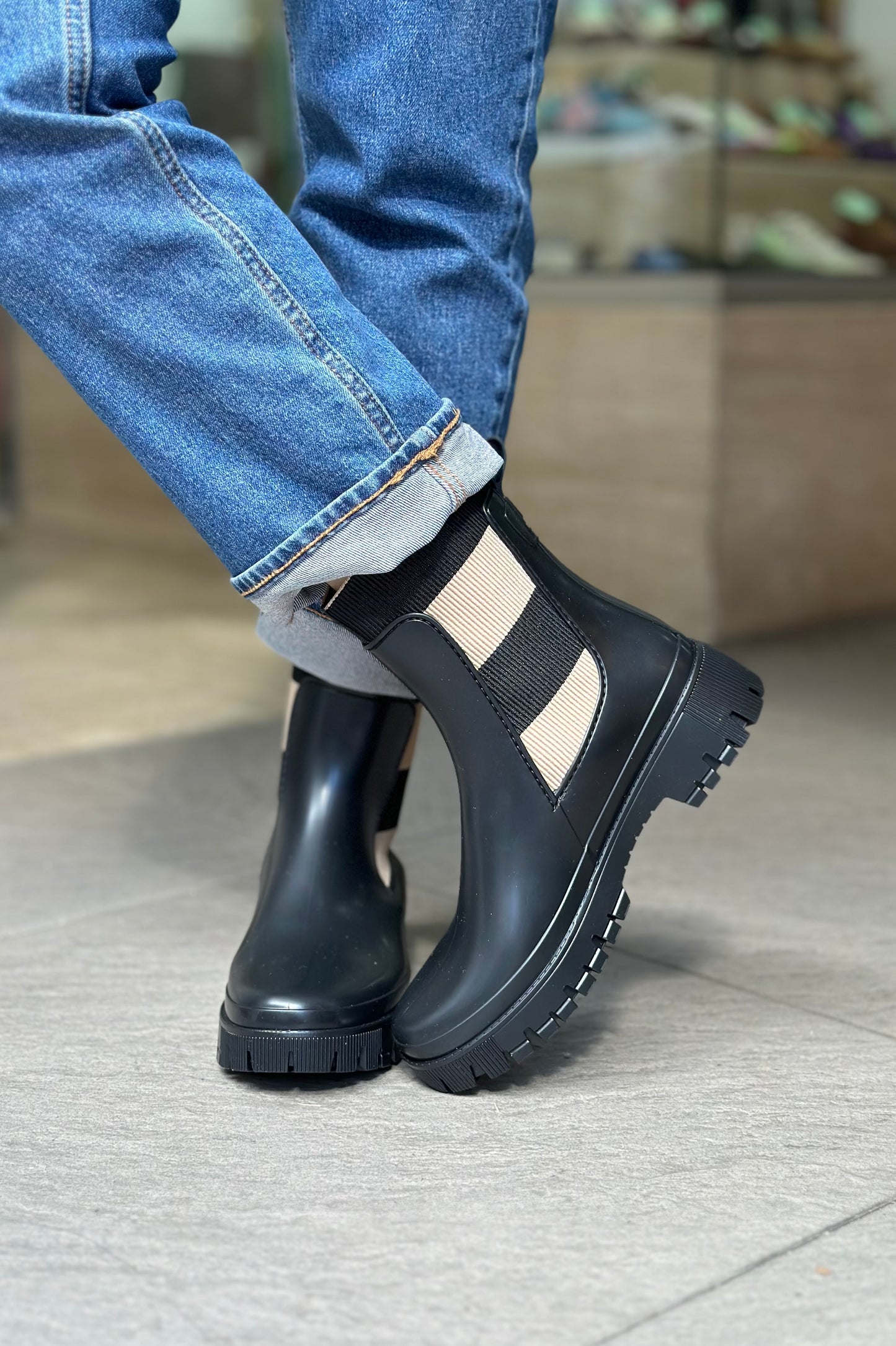 Bottines de pluie SELENA black LEMON JELLY