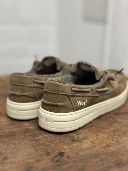 Chaussures bateau WOZ Taupe homme