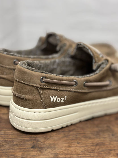 Chaussures bateau WOZ Taupe homme