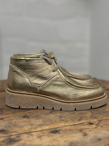 Chaussures plates NUCLEO PELTRO 26254 Doré Week end by PEDRO MIRALLES